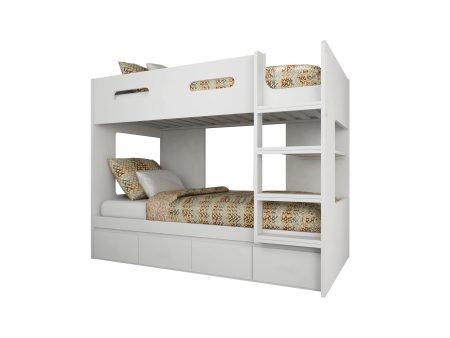 Montana King Single Bunk Beds and Drawers